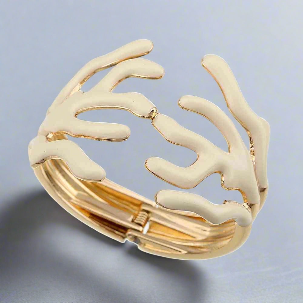 Coral Cuff Bangle