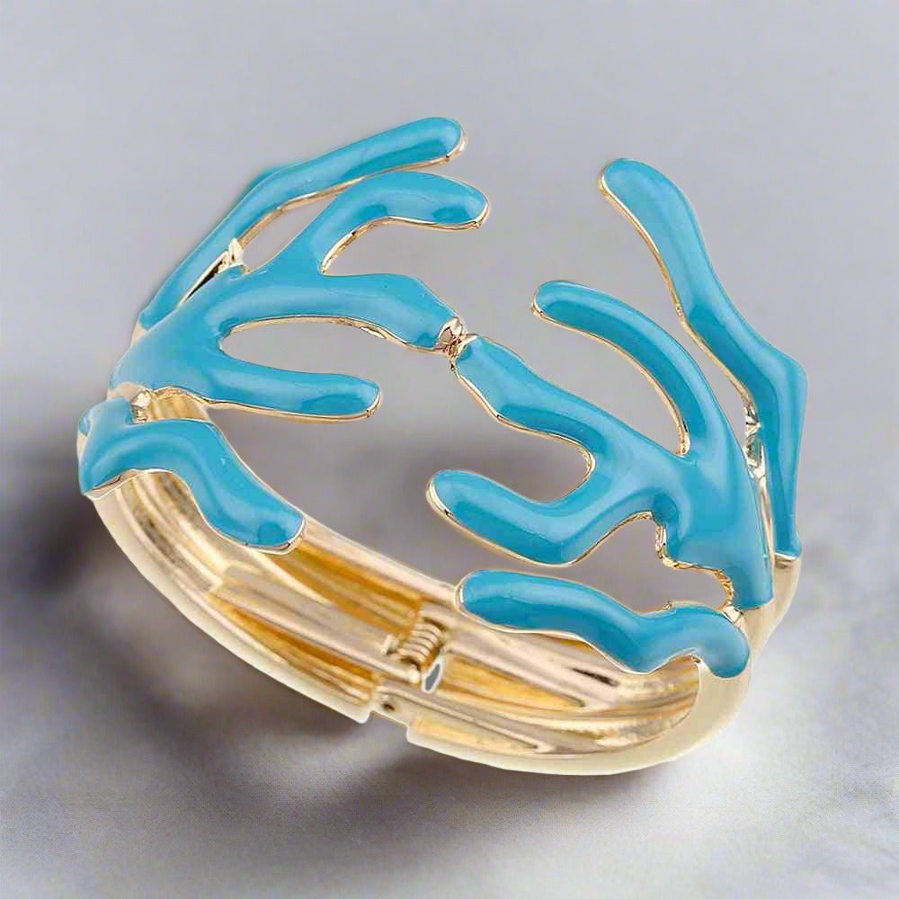 Coral Cuff Bangle