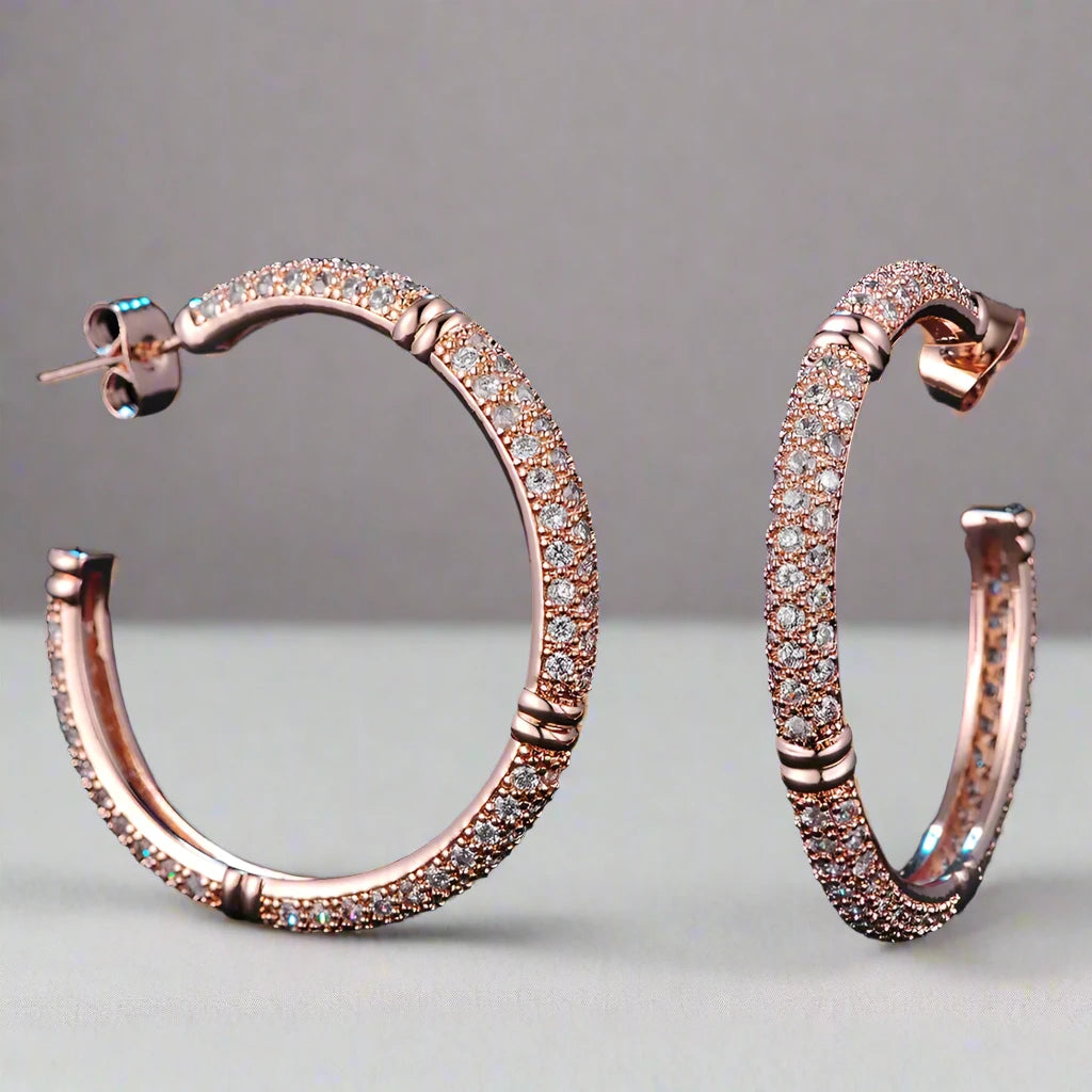 Camilla Rose Hoop Earrings