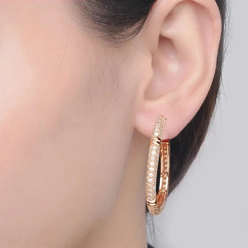 Camilla Rose Hoop Earrings