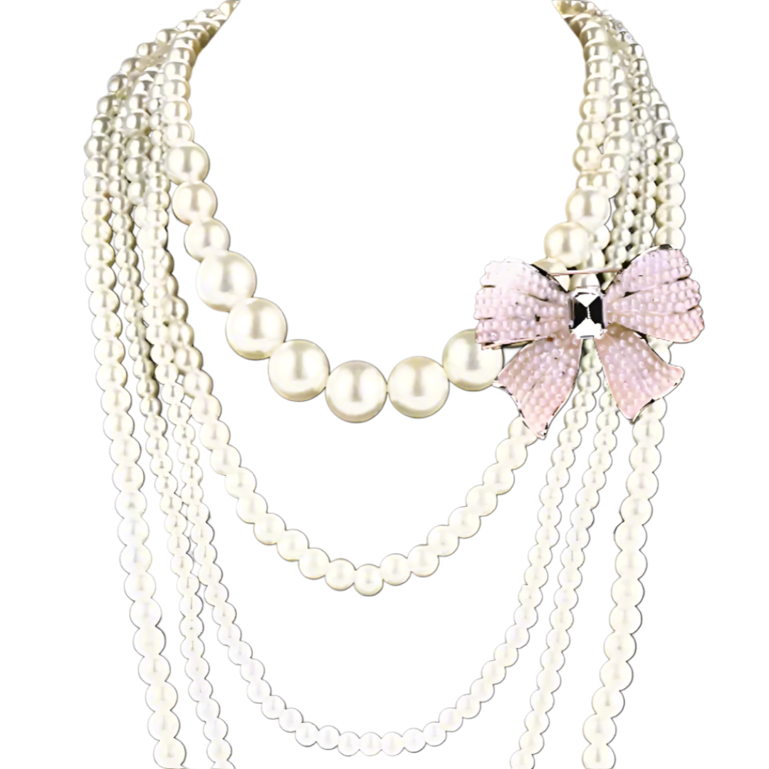 Ishani Cascade Pearl Choker