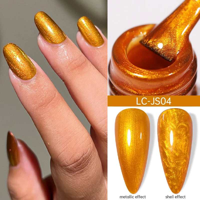 Porsha Metallic Gel Nail