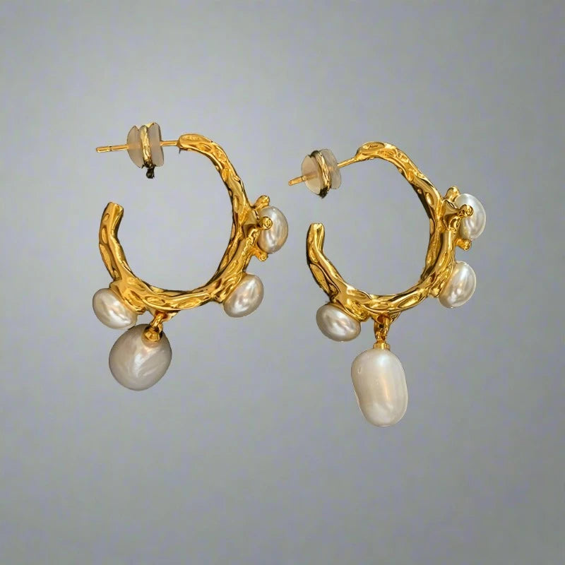 Pearl Glimmer Earrings