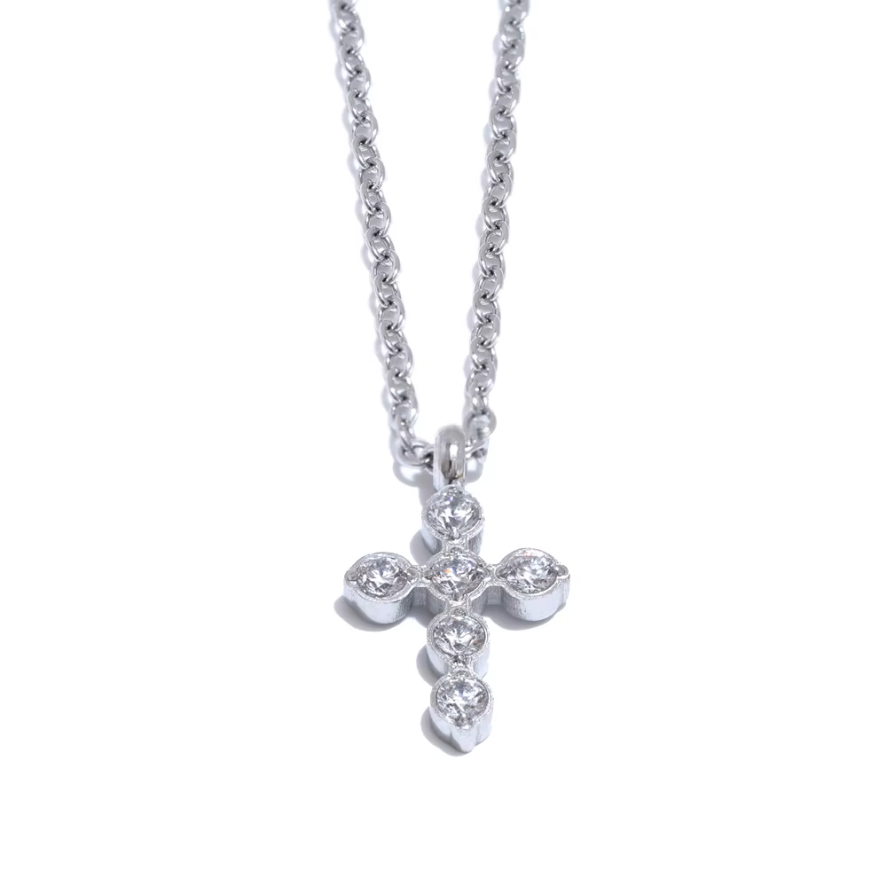 Tesia Cross Necklace