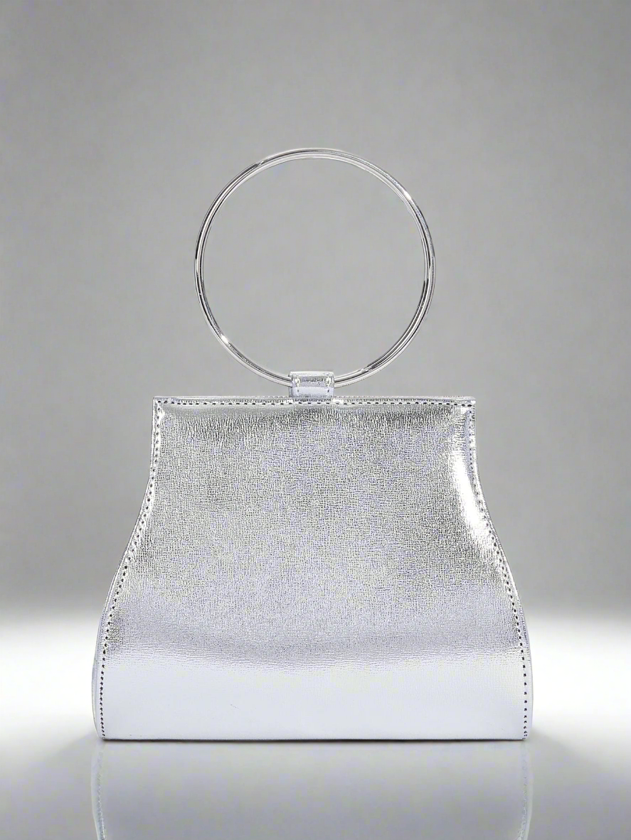 Bella Silver Chain Bag