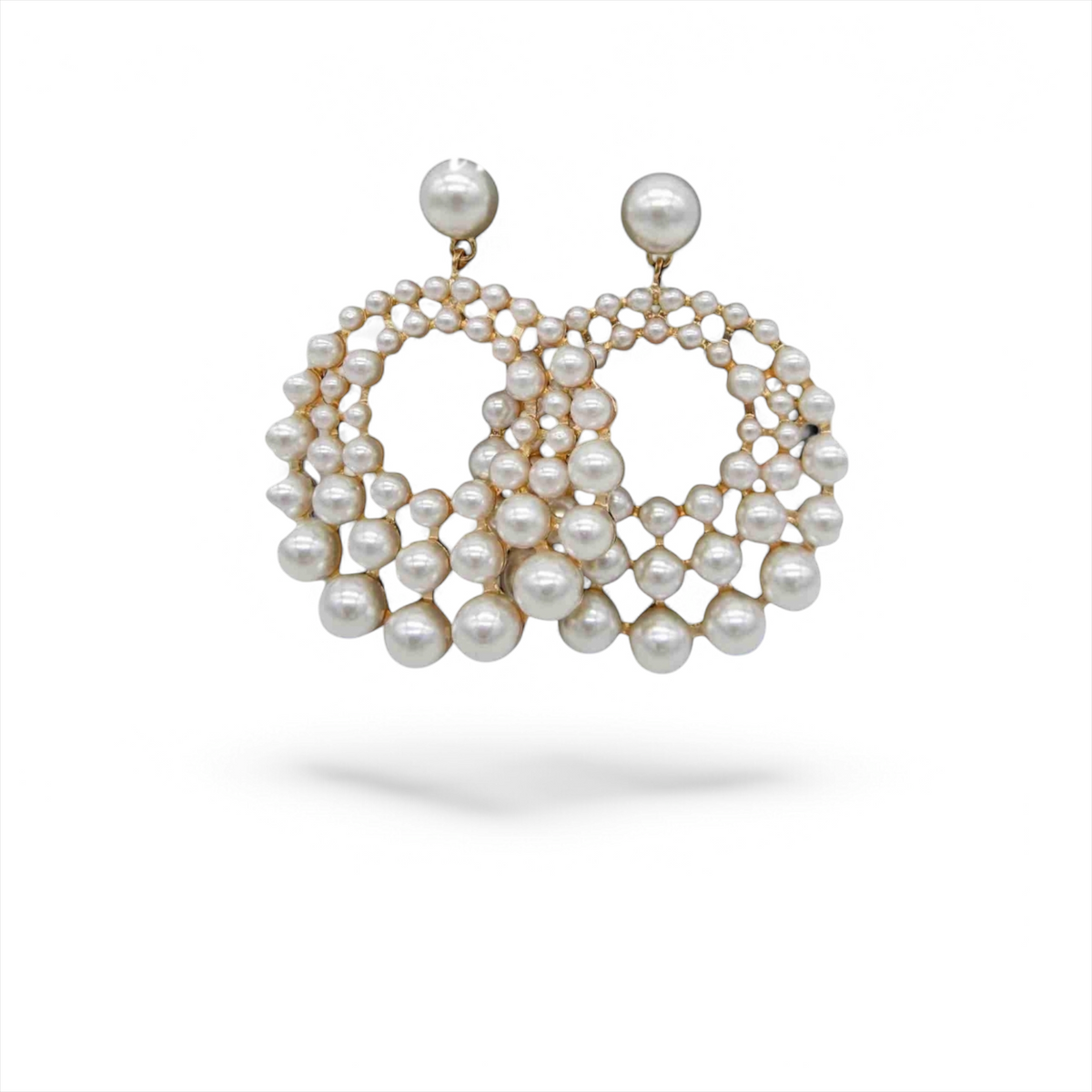 Anaya Luxe Pearl Drop Earring