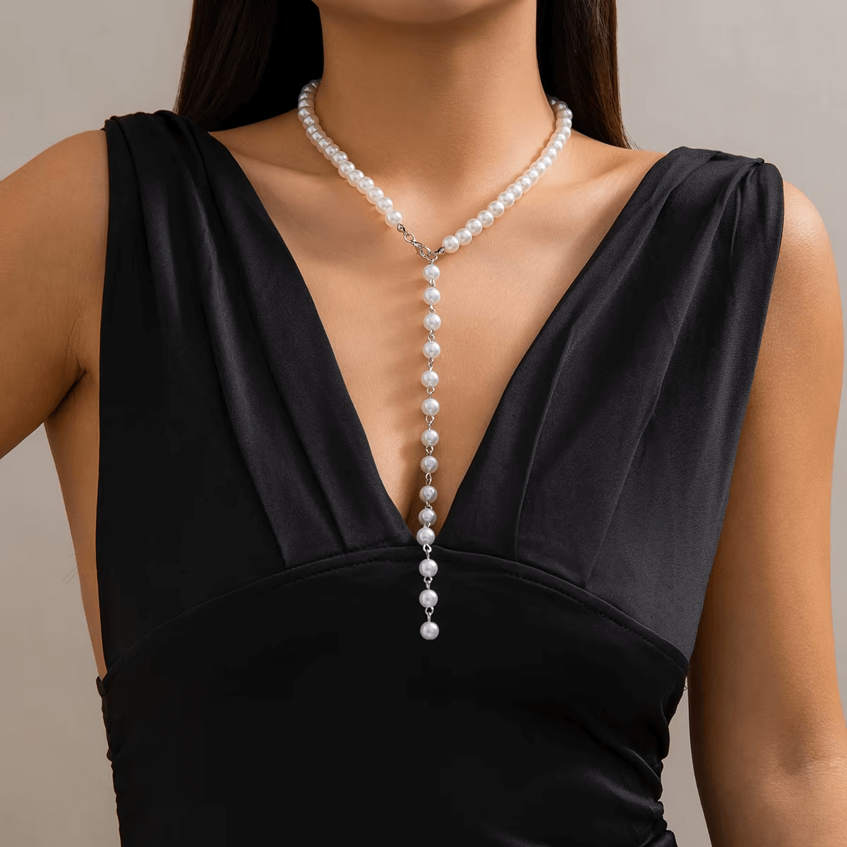 Elaina Retro Beaded Necklace